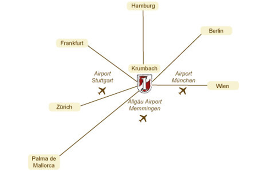 Glogger und Partner Vermögensverwaltung Lageplan Überregional