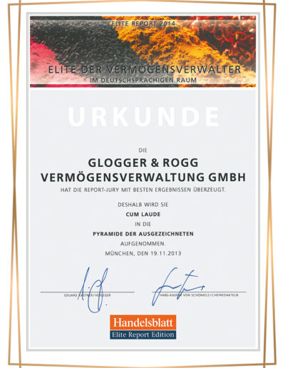 glogger partner elite report 2014